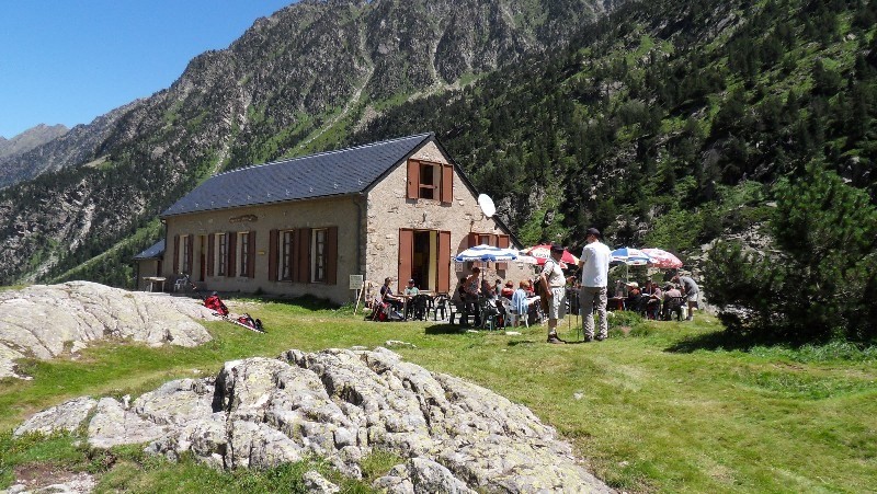 Refuge du lac d'Estom